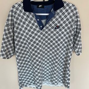 Vintage 90s knit Nike collared shirt